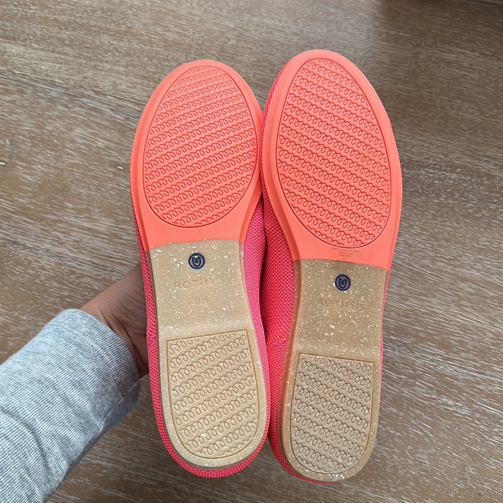 Rothy’s The Flat Tropical Pink Size 8.5 Retired - Picture 6 of 10